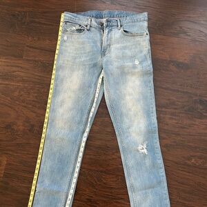 ASOS Men's Denim Jeans Slim Tall or Long size 32 x 36 in inseam